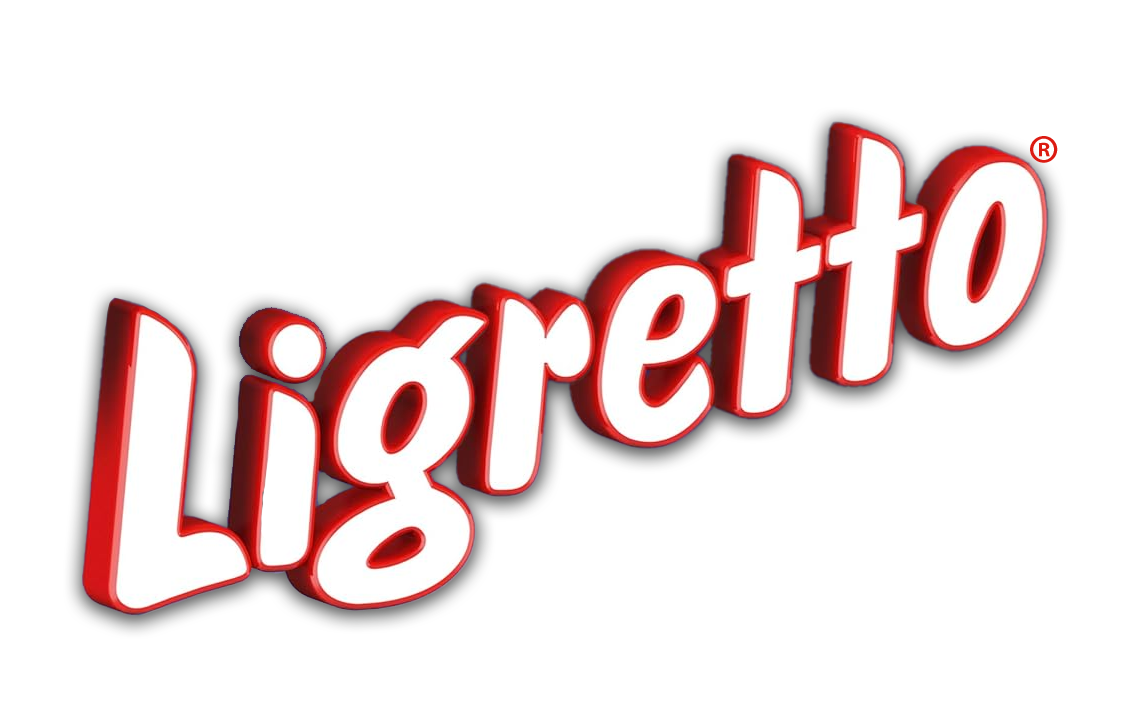 Ligretto logo outline rot