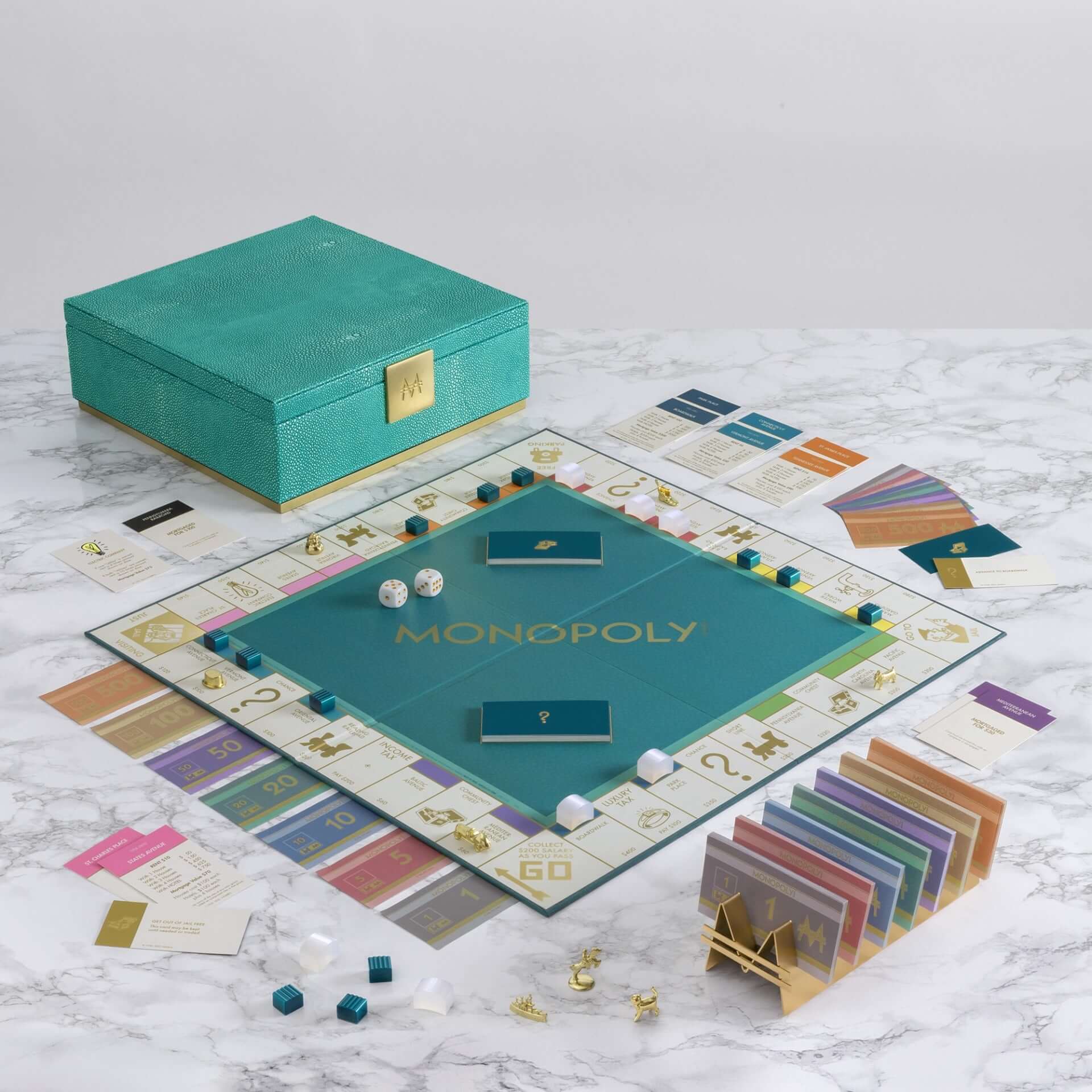  Monopoly Del Mar Shagreen Edition